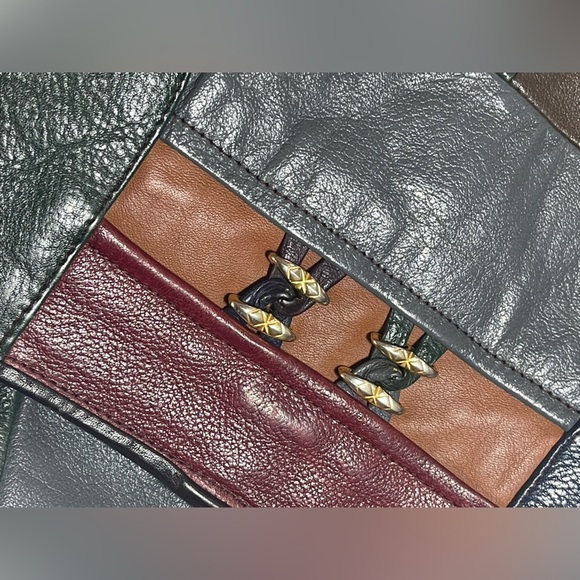 Multicolor Patchwork Crossbody Bag - Picture 12 of 14